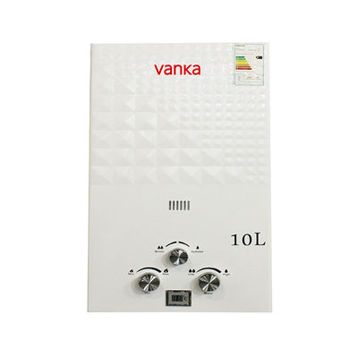 20KW 10L θερμαντήρας νερού χωρίς δεξαμενή LPG με αυτόματη ανάφλεξη ηλεκτρικού παλμού για ντους