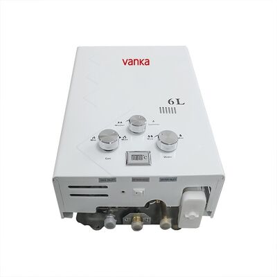 Χονδρικός εξοπλισμός θερμαντήρα νερού 6L για οικιακό χρήση με φυσικό αέριο
