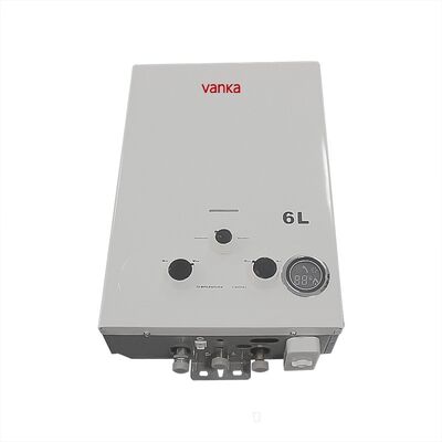 6L Επαγγελματικός Θερμοσίφωνας Αερίου Ψηφιακό Σύστημα Φορητός Ανθεκτικός Κατ' Απαίτηση Ντους