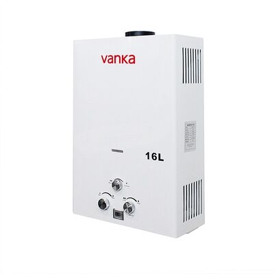 16L LPG Instant Tankless Water Heater Knob Control Οικιακή χρήση για το σπίτι ξενοδοχείο διαμέρισμα και εμπορική χρήση