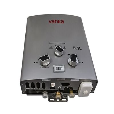 Φορητός φορητός θερμοσίφωνας αερίου προπανίου χωρίς δεξαμενή για κάμπινγκ, χαμηλή πίεση εκκίνησης, συμπαγής σχεδιασμός, ελαφρύς, εύκολη λειτουργία