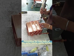 Σύστημα εσωτερικού θερμαντήρα νερού χωρίς δεξαμενή με φυσικό αέριο με προστασία από υπερθέρμανση