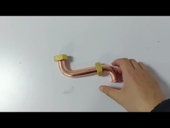 Συσκευές σύνδεσης σωλήνων από χαλκό και αγκώνες από χαλκό για θερμαντήρες νερού με αέριο