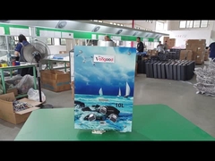 10L Θερμοσίφωνας αερίου χωρίς δεξαμενή με καθρέφτη γυαλιού και εναλλάκτη θερμότητας χαλκού