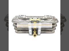 Συναρμολόγηση καύσης θερμοσίφωνα 4-σειρών καυστήρα 150mm-1800mm